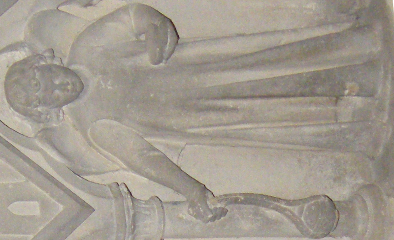 France Paris - St Denis Philippe de France 1235 mourner 14